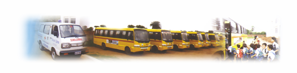 Sinha International School Transport Fleet